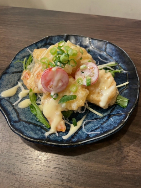 米粉の和風エビマヨ