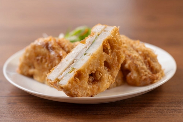 蓮根はさみ揚げ